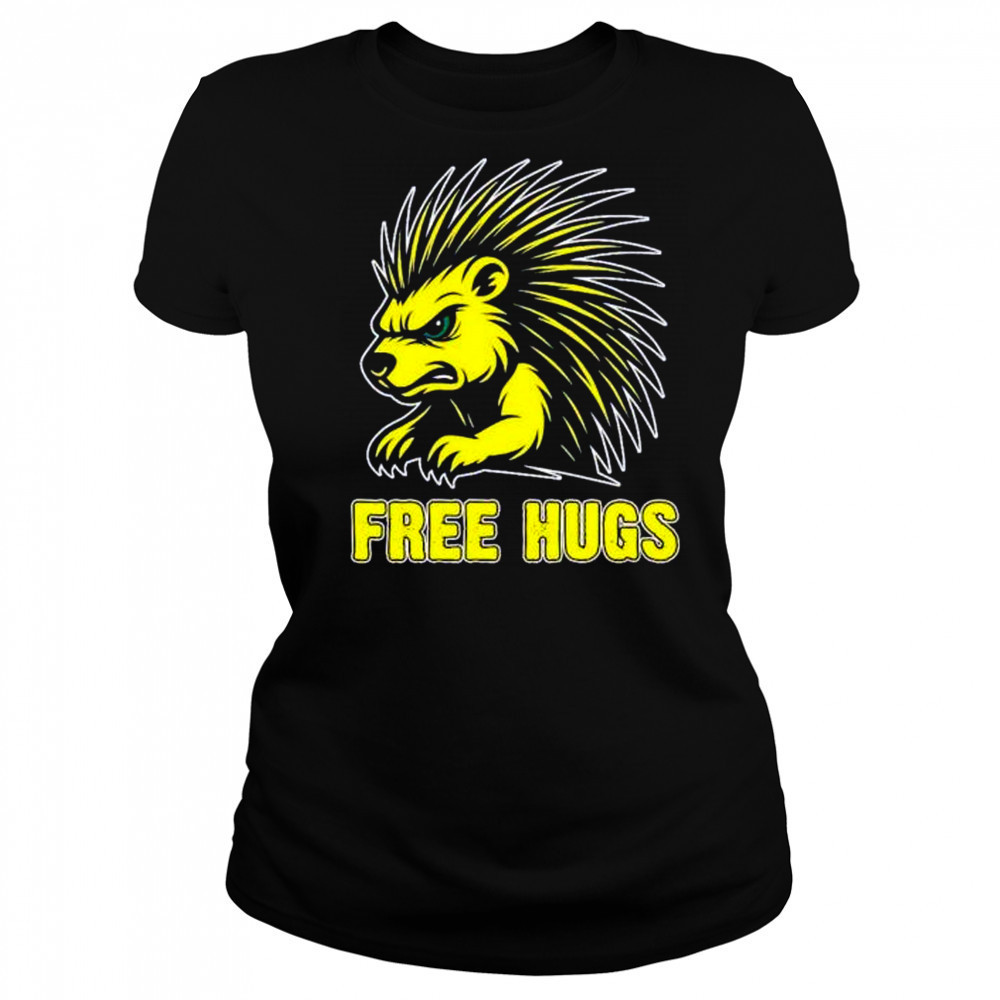 Free hugs libertarian porcupine shirt Women's T-shirt