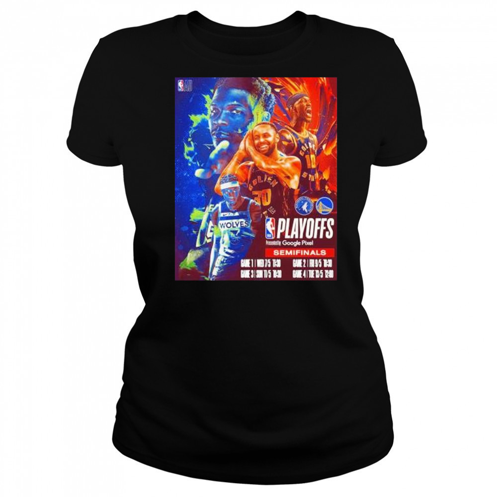 Game 1 of the Western Conference Semi-Final Minnesota and Golden State shirt Women's T-shirt