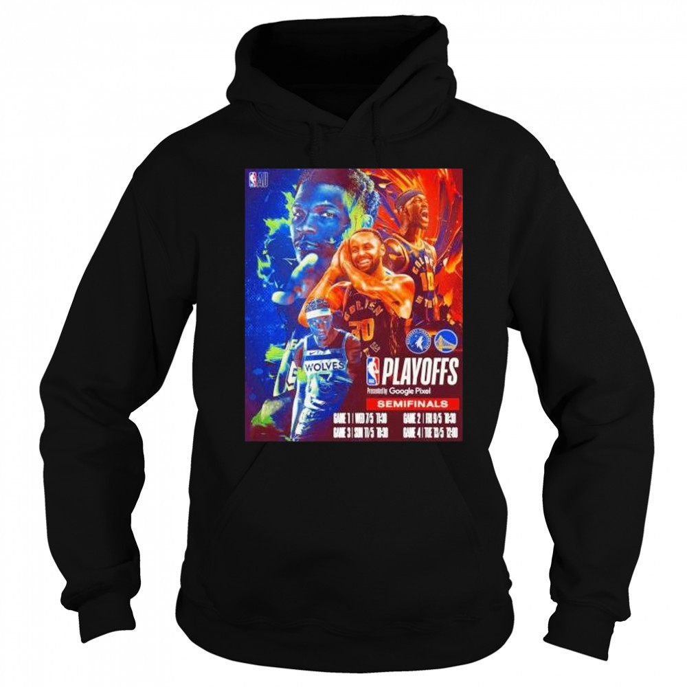 Game 1 of the Western Conference Semi-Final Minnesota and Golden State shirt Hoodie