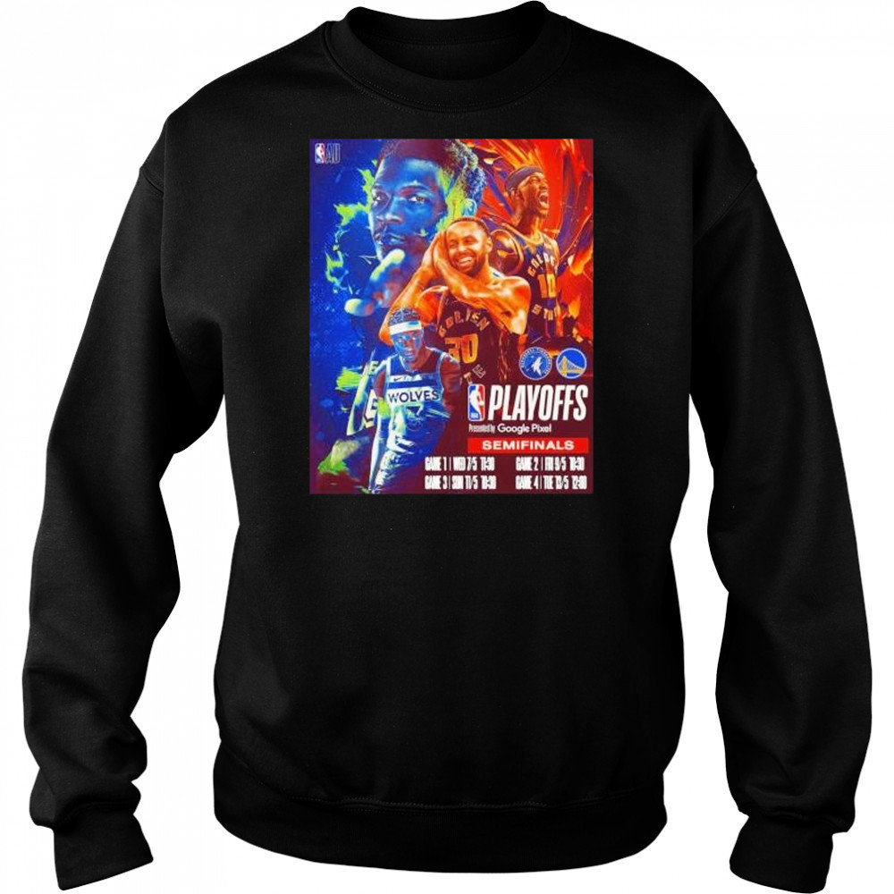 Game 1 of the Western Conference Semi-Final Minnesota and Golden State shirt Sweatshirt