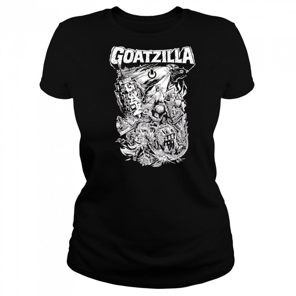 Goatzilla Punk Kaiju shirt Women's T-shirt