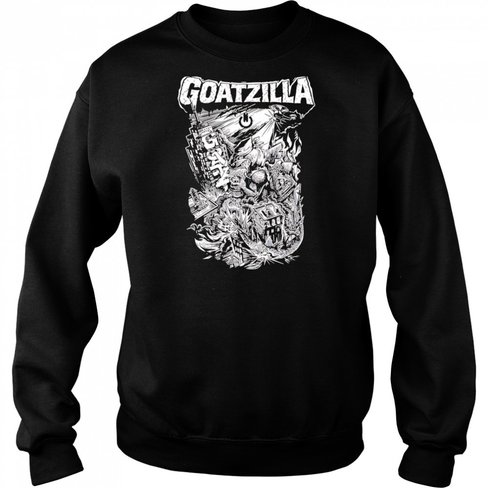 Goatzilla Punk Kaiju shirt Sweatshirt