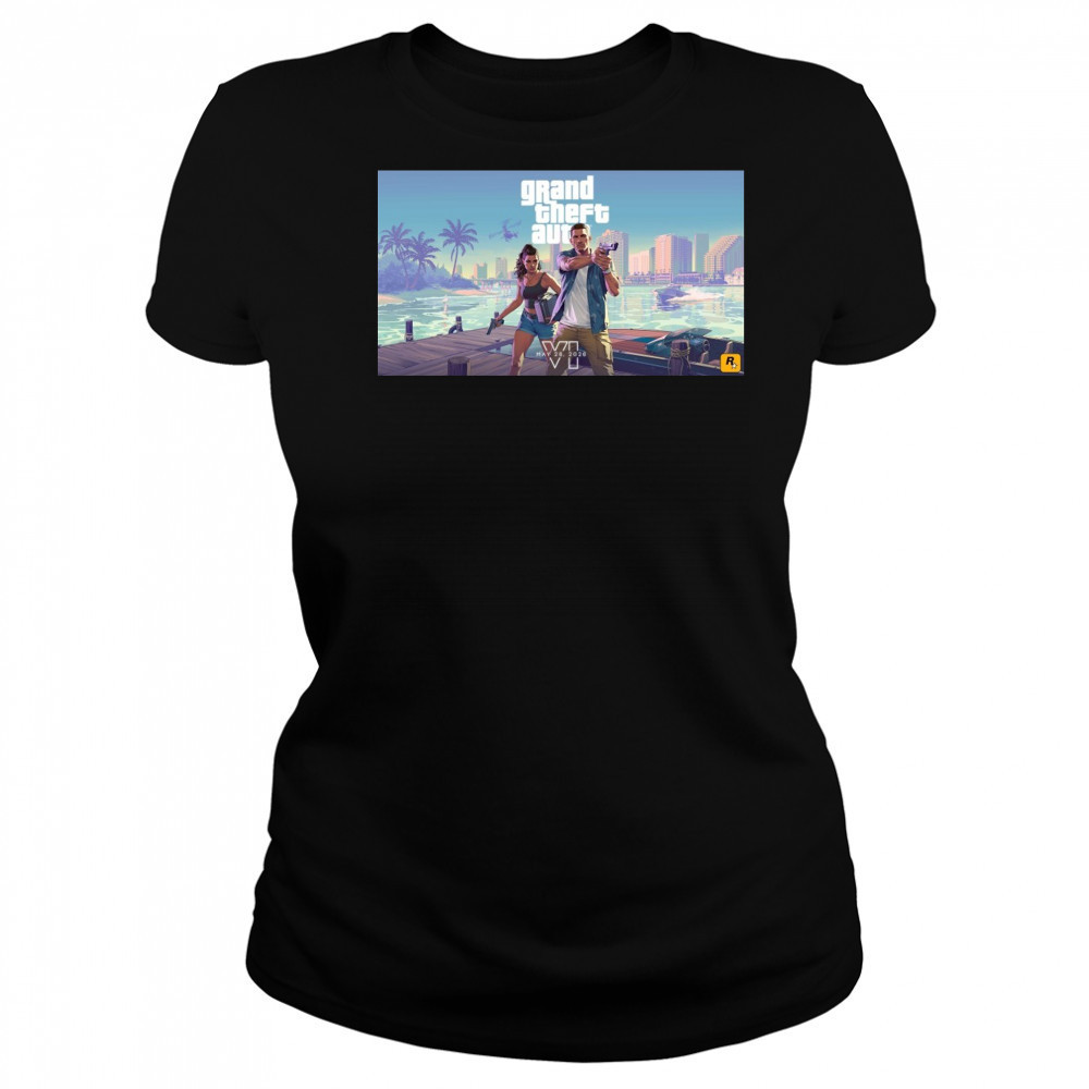 Grand Theft Auto GTA 6 Releasing on May 26, 2026 Poster t-shirt Women's T-shirt
