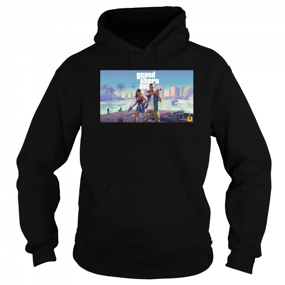 Grand Theft Auto GTA 6 Releasing on May 26, 2026 Poster t-shirt Hoodie