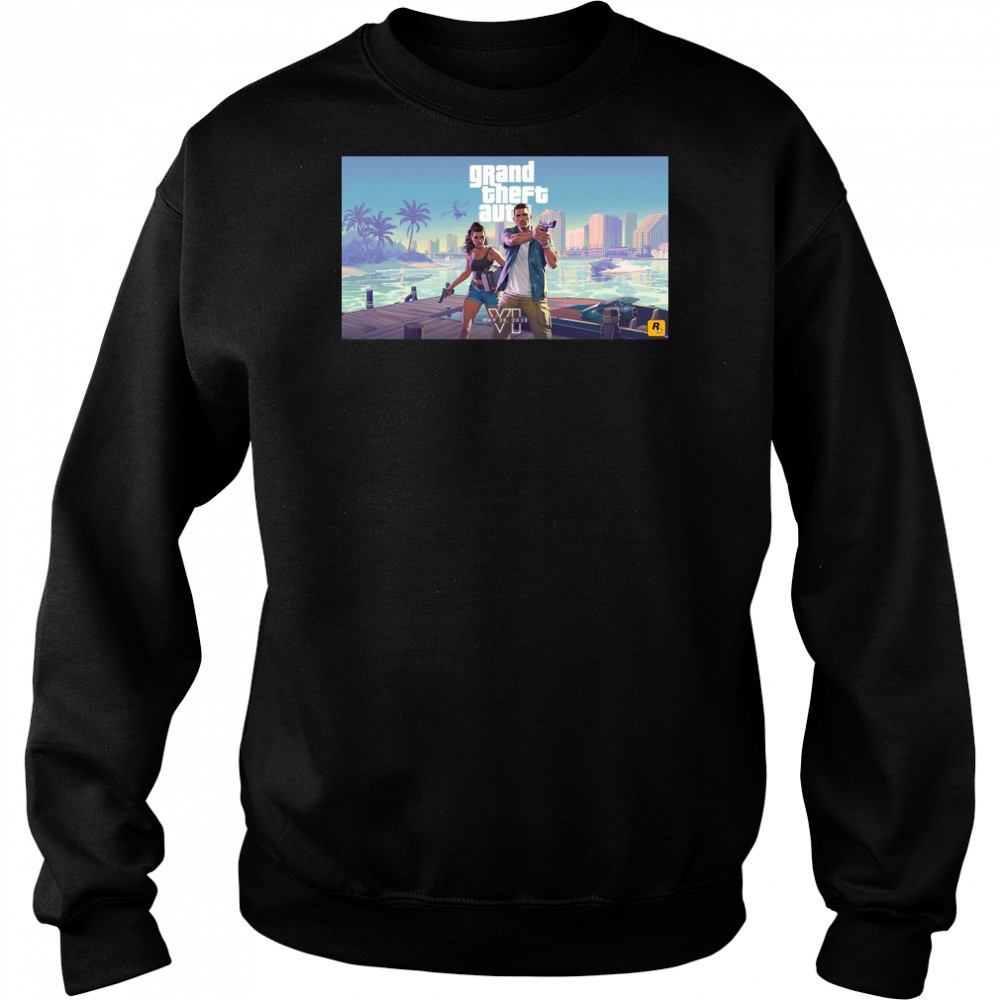 Grand Theft Auto GTA 6 Releasing on May 26, 2026 Poster t-shirt Sweatshirt