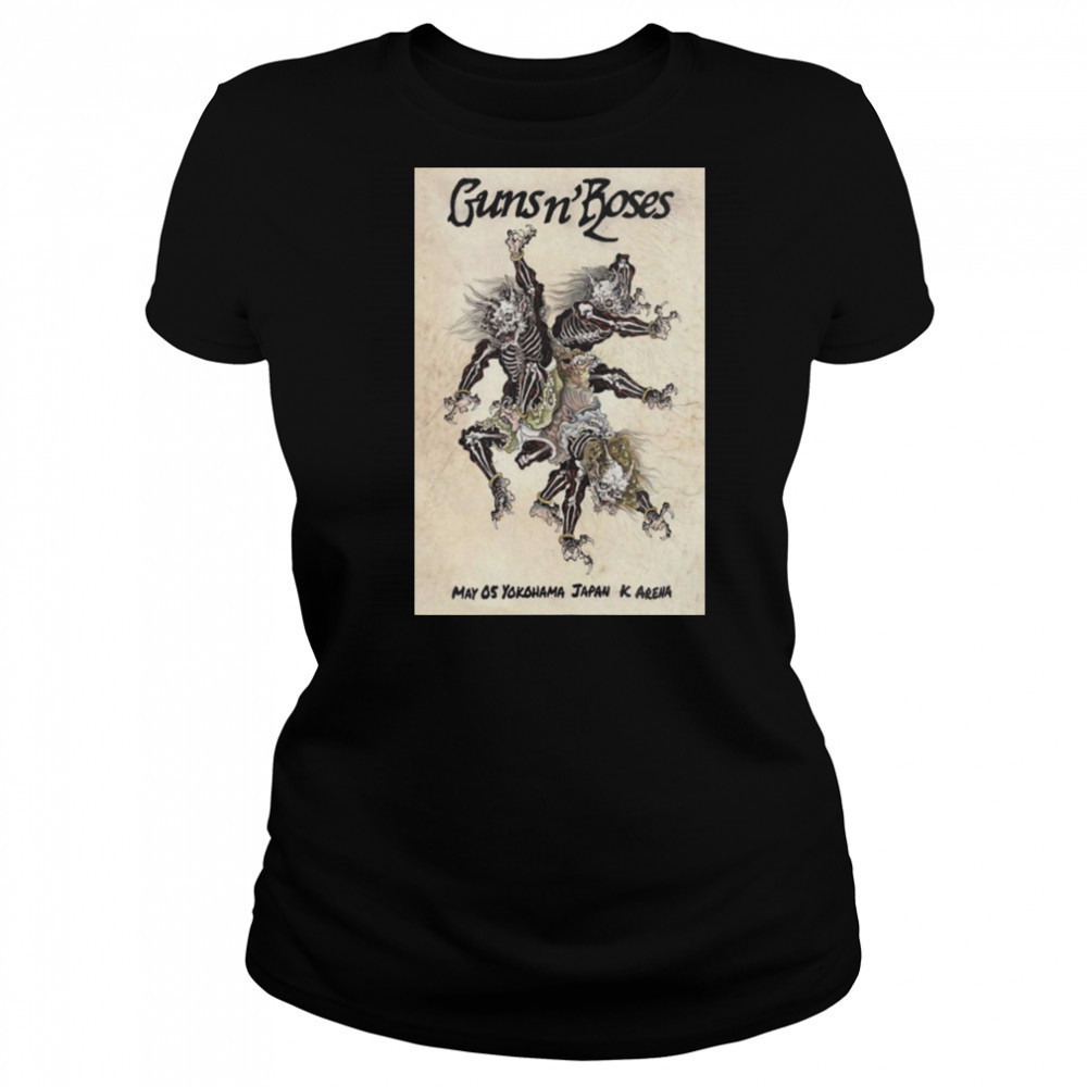 Guns N’ Roses At K Arena On May 5 2025 Show Poster Shirt Women's T-shirt