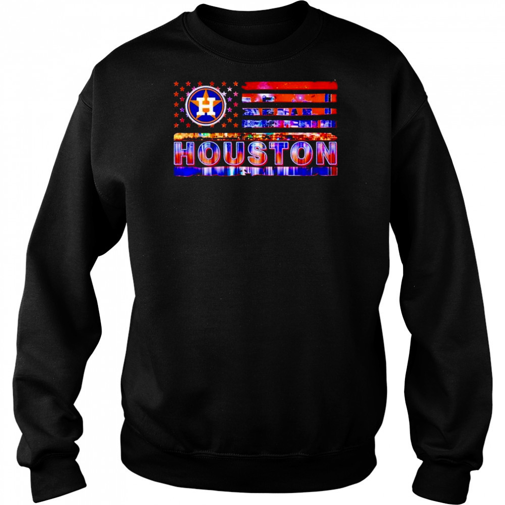 Houston Astros US flag city shirt Sweatshirt