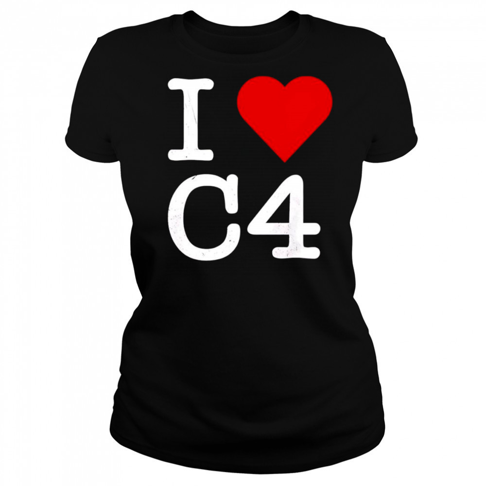 I Love C4 shirt Women's T-shirt