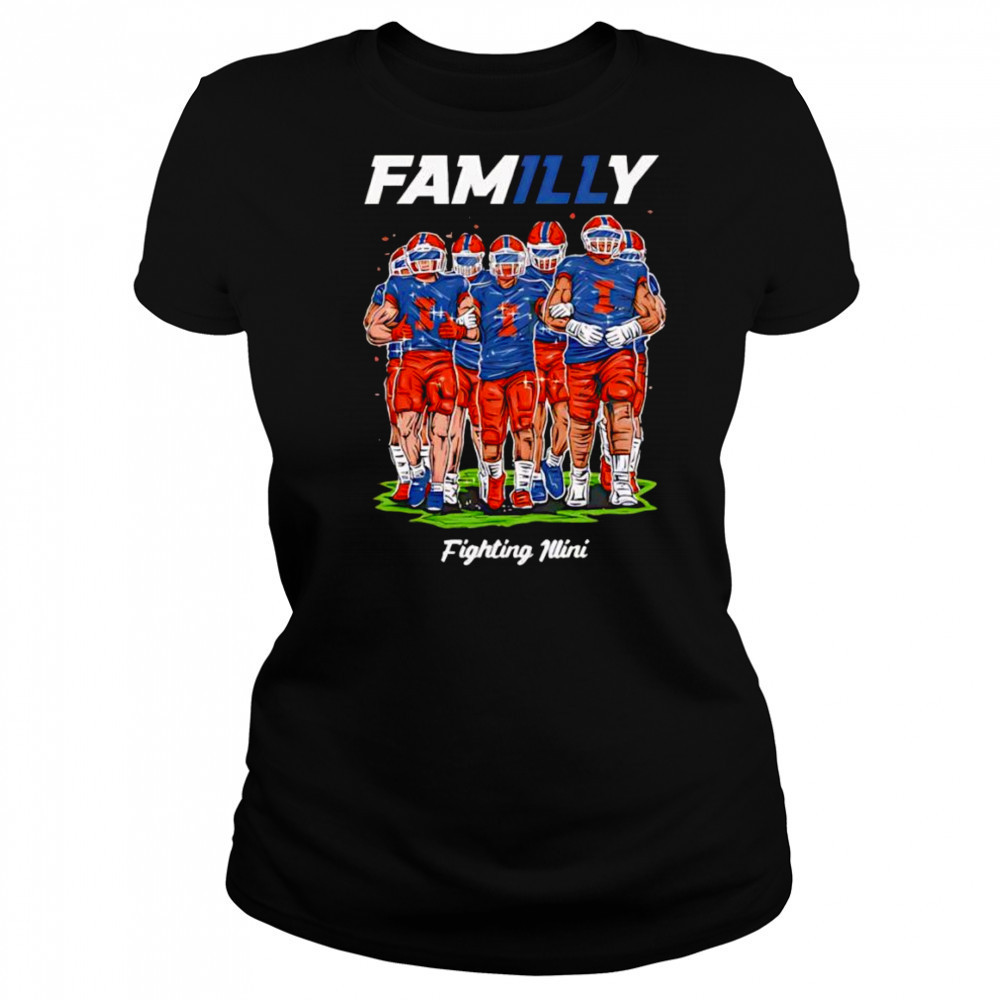 Illini FamILLy Hand Sketched shirt Women's T-shirt