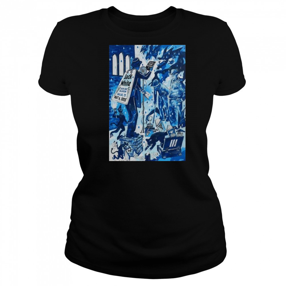 Jack White At South Side Ballroom In Dallas, TX On May 6 2025 Tour t-shirt Women's T-shirt