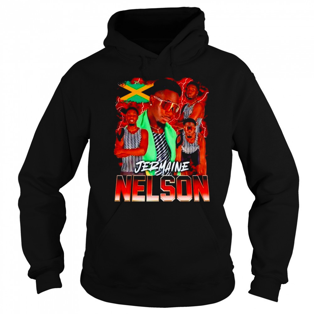 Jermaine Nelson player collage graphic shirt Hoodie