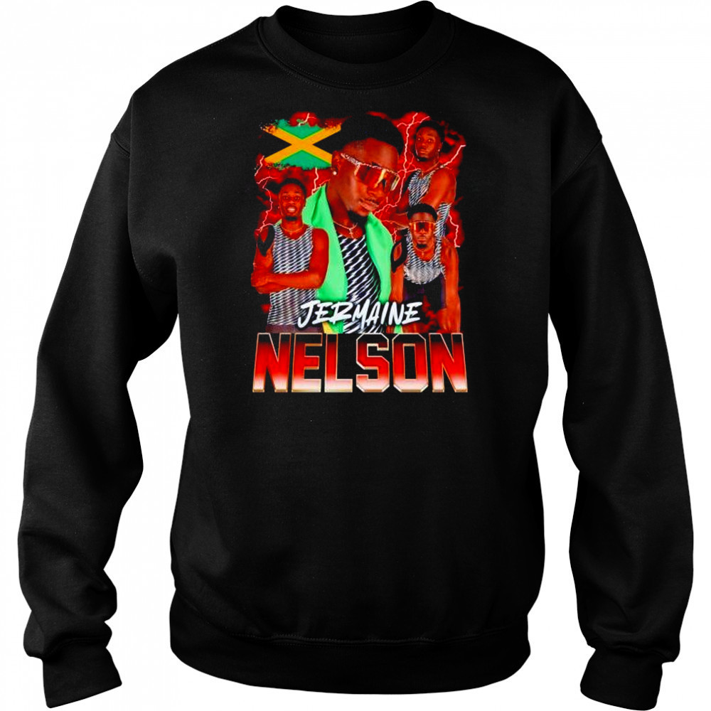 Jermaine Nelson player collage graphic shirt Sweatshirt