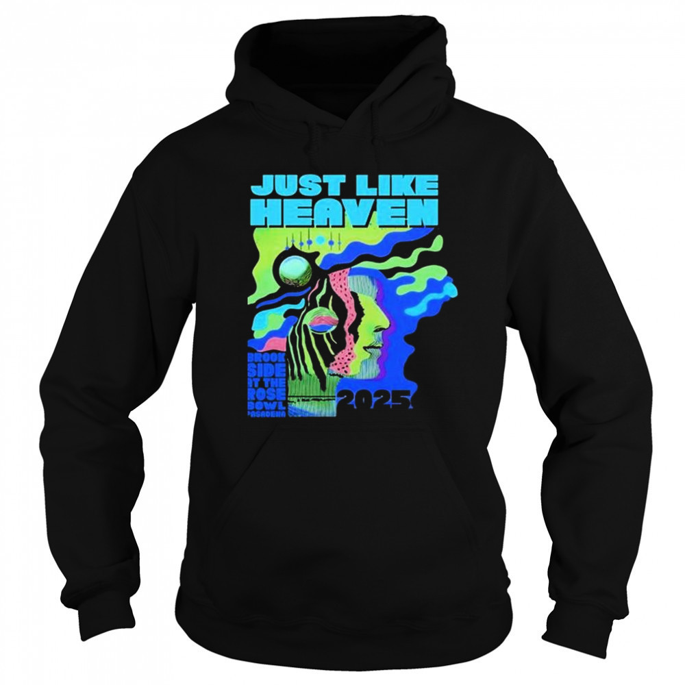 Just Like Heaven Time & Space Lineup Brookside At The Rose Bowl Pasadena 2025 t-shirt Hoodie