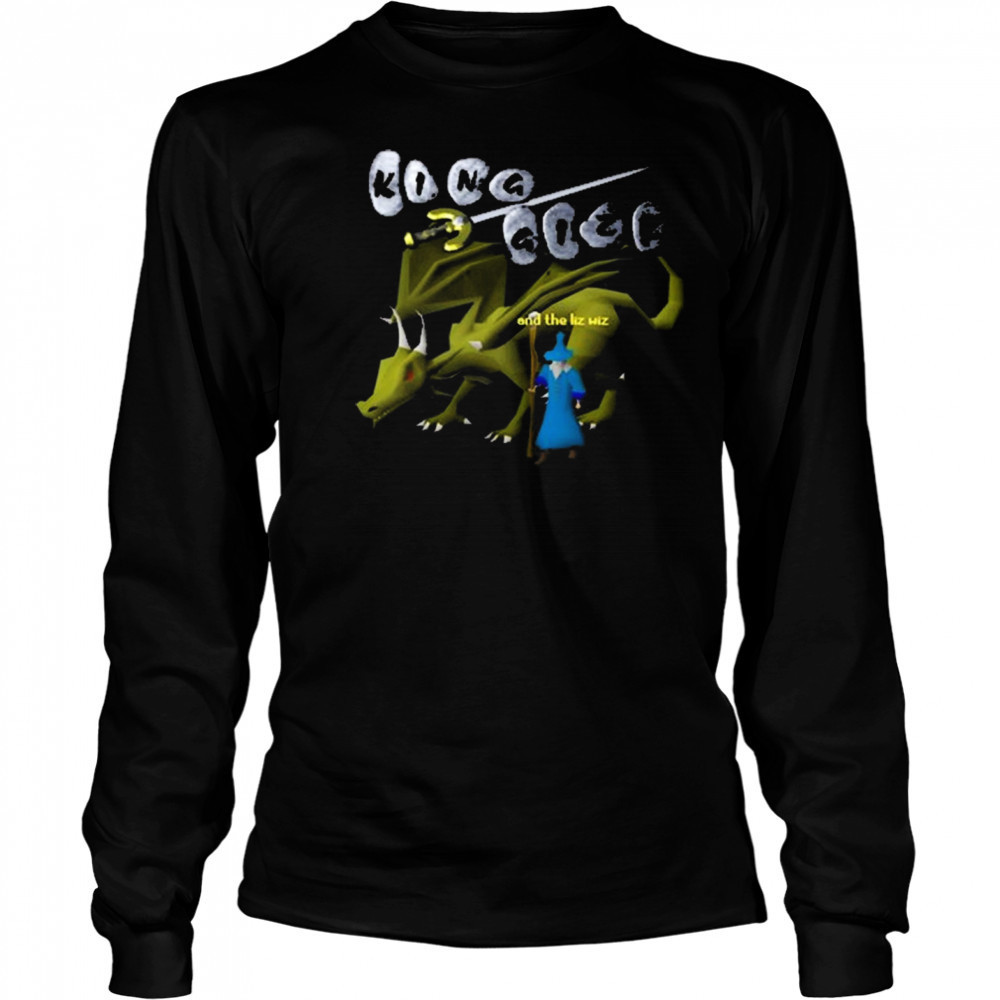 Longstrangeputt King Gizzard And The Lizard Wizard Dragon Slayer t-shirt Long Sleeved