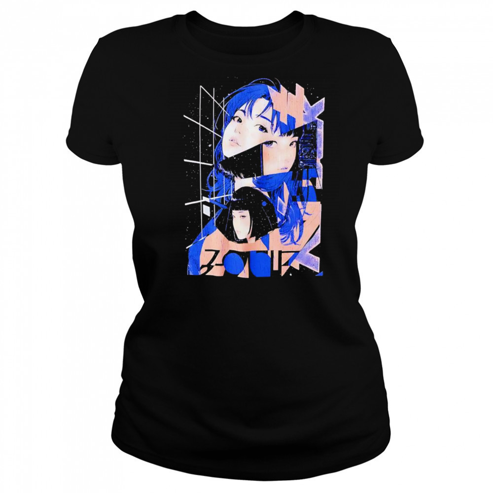 Space Symphony Anime Girl shirt Women's T-shirt