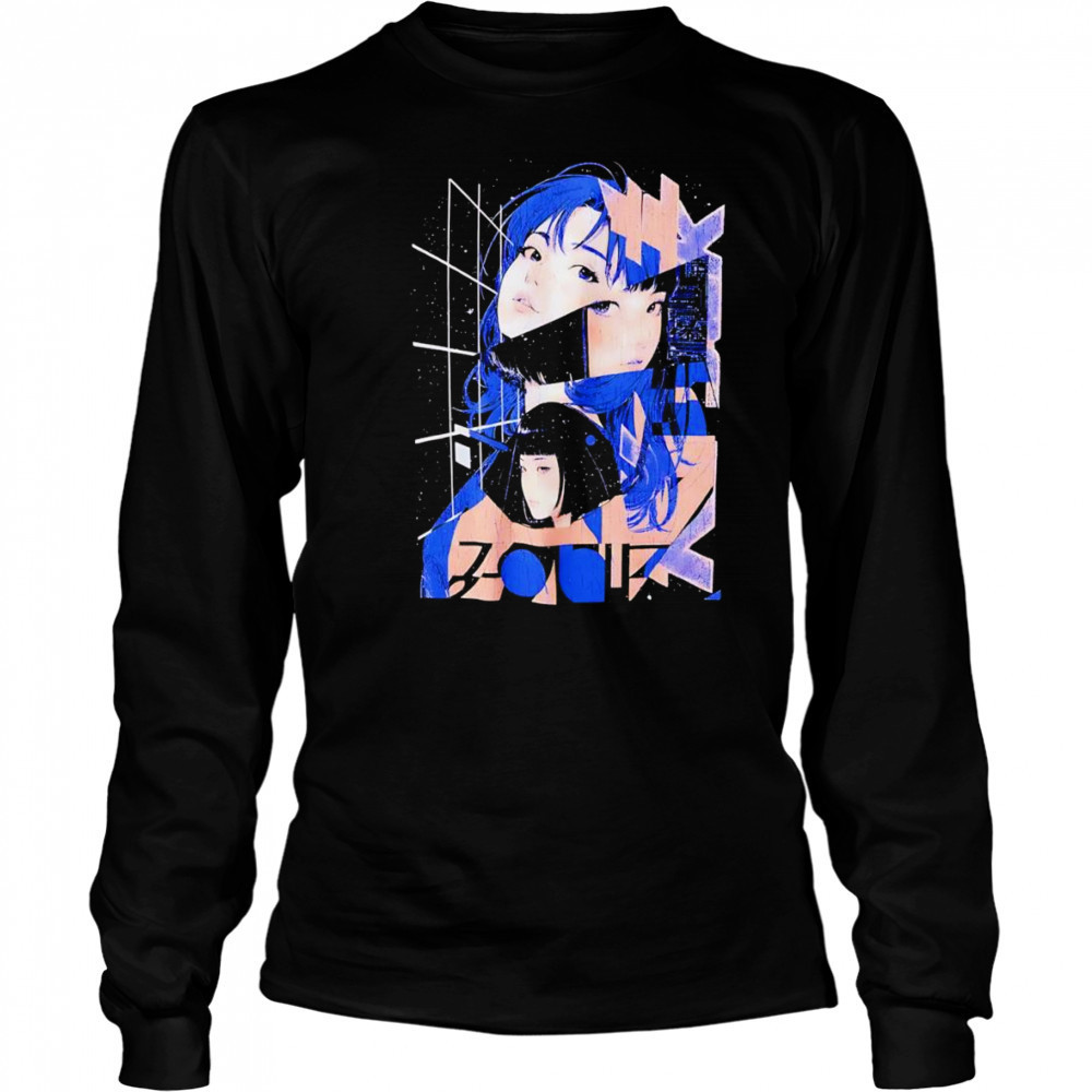Space Symphony Anime Girl shirt Long Sleeved