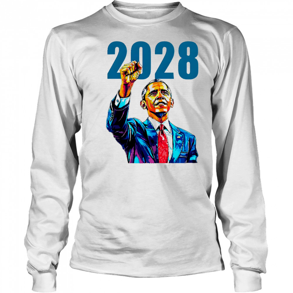 2028 Barack Obama For President shirt Long Sleeved