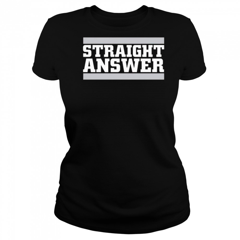 Anies Baswedan Straight Answer Shirt Women's T-shirt