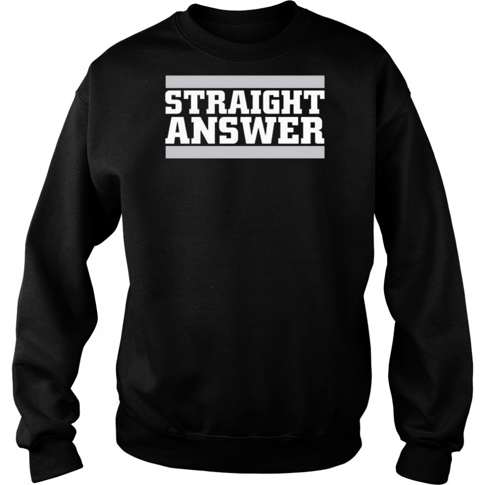 Anies Baswedan Straight Answer Shirt Sweatshirt