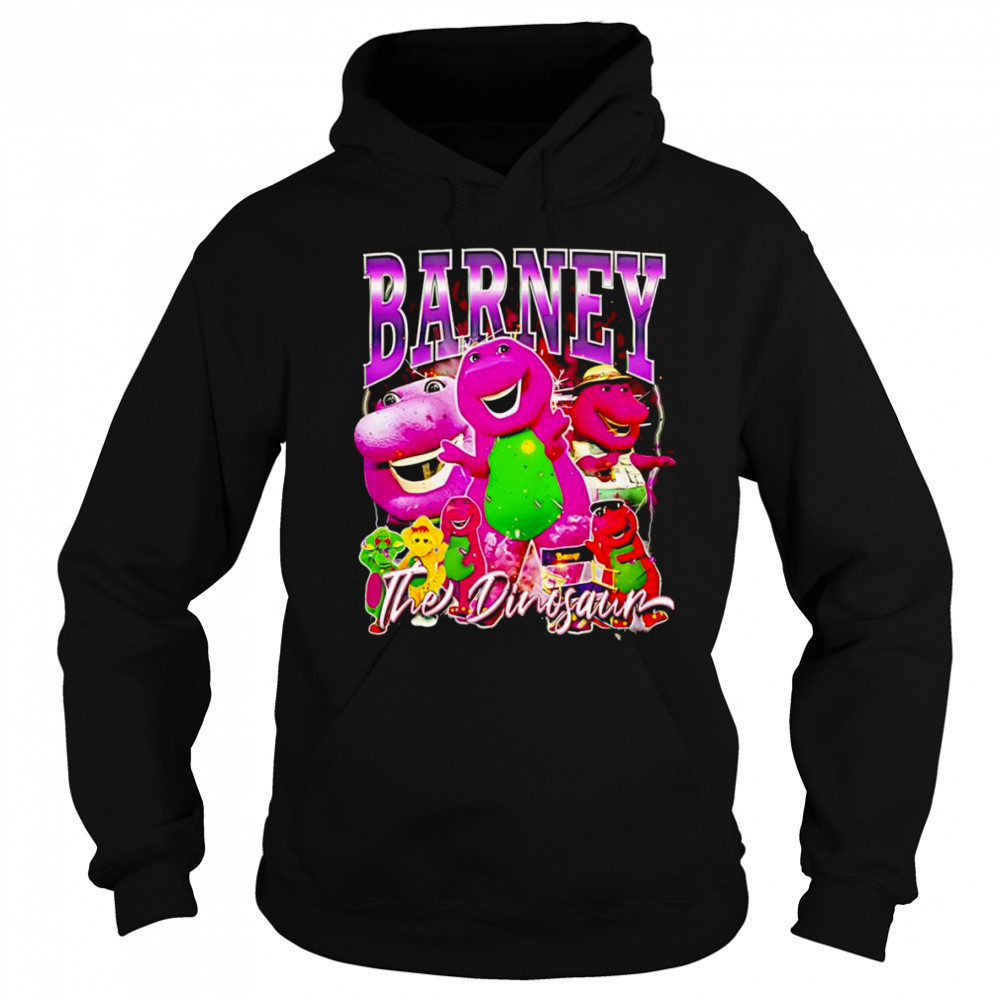 Barney The Dinosaur graphic shirt Hoodie