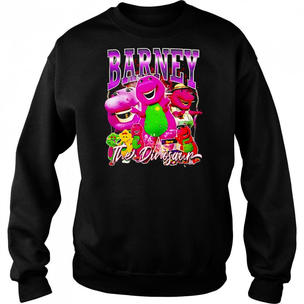 Barney The Dinosaur graphic shirt Sweatshirt