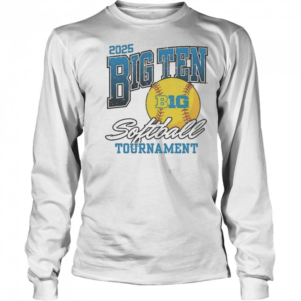 Big Ten 2025 Big Ten Softball Tournament Shirt Long Sleeved