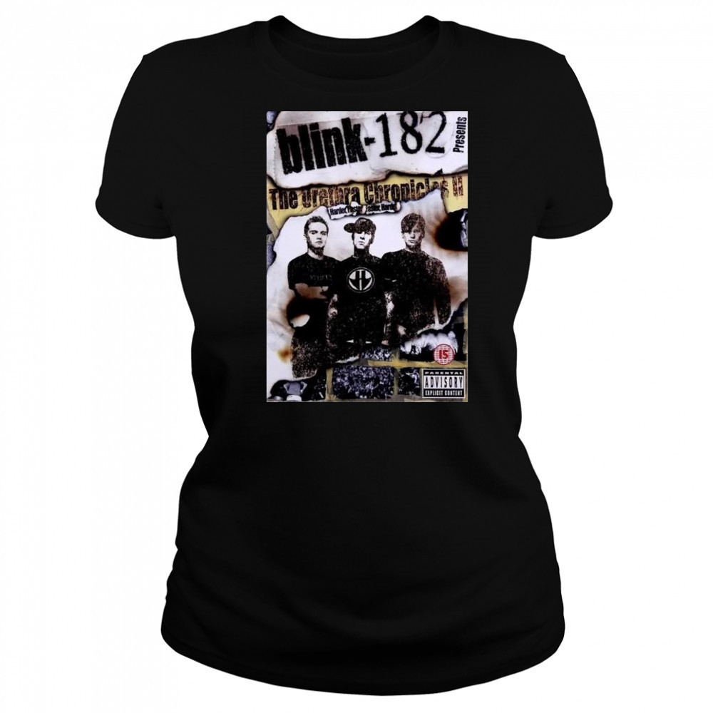 Blink-182 The Urethra Chronicles Vol. II Harder Faster Faster Harder t-shirt Women's T-shirt