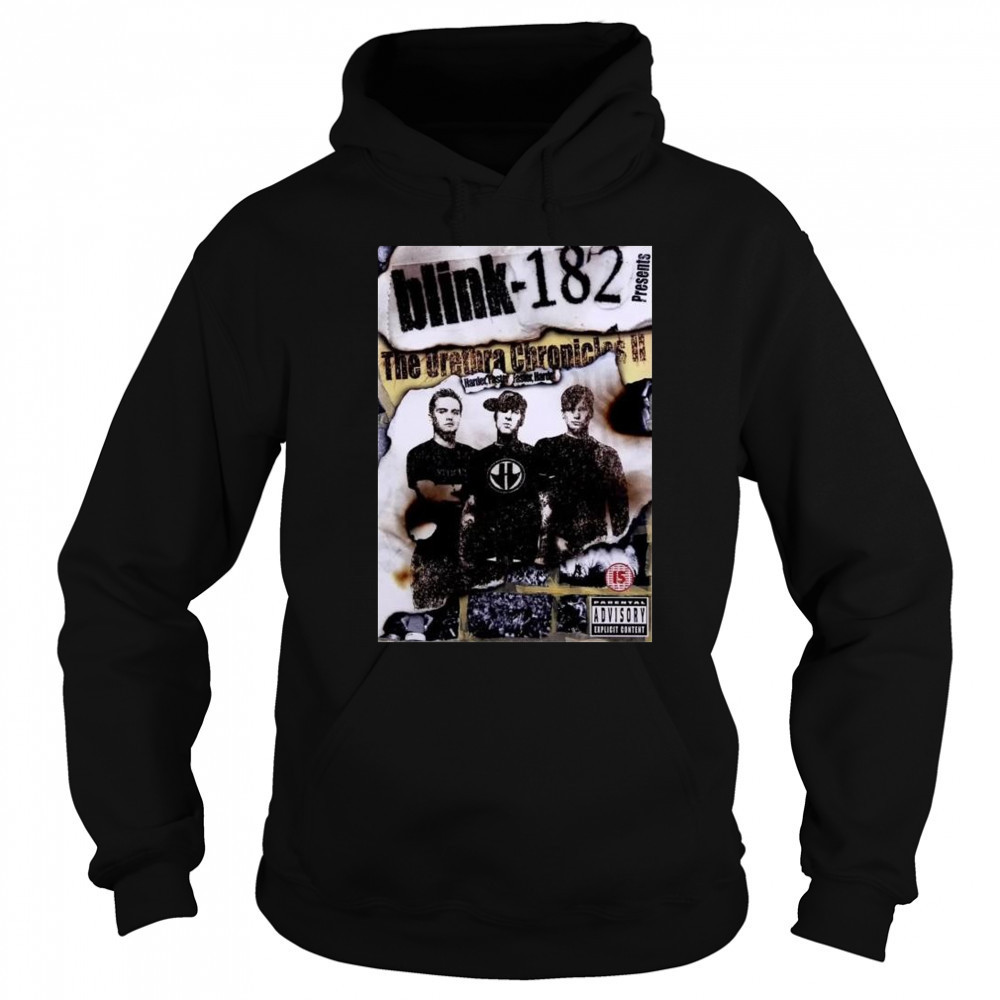 Blink-182 The Urethra Chronicles Vol. II Harder Faster Faster Harder t-shirt Hoodie