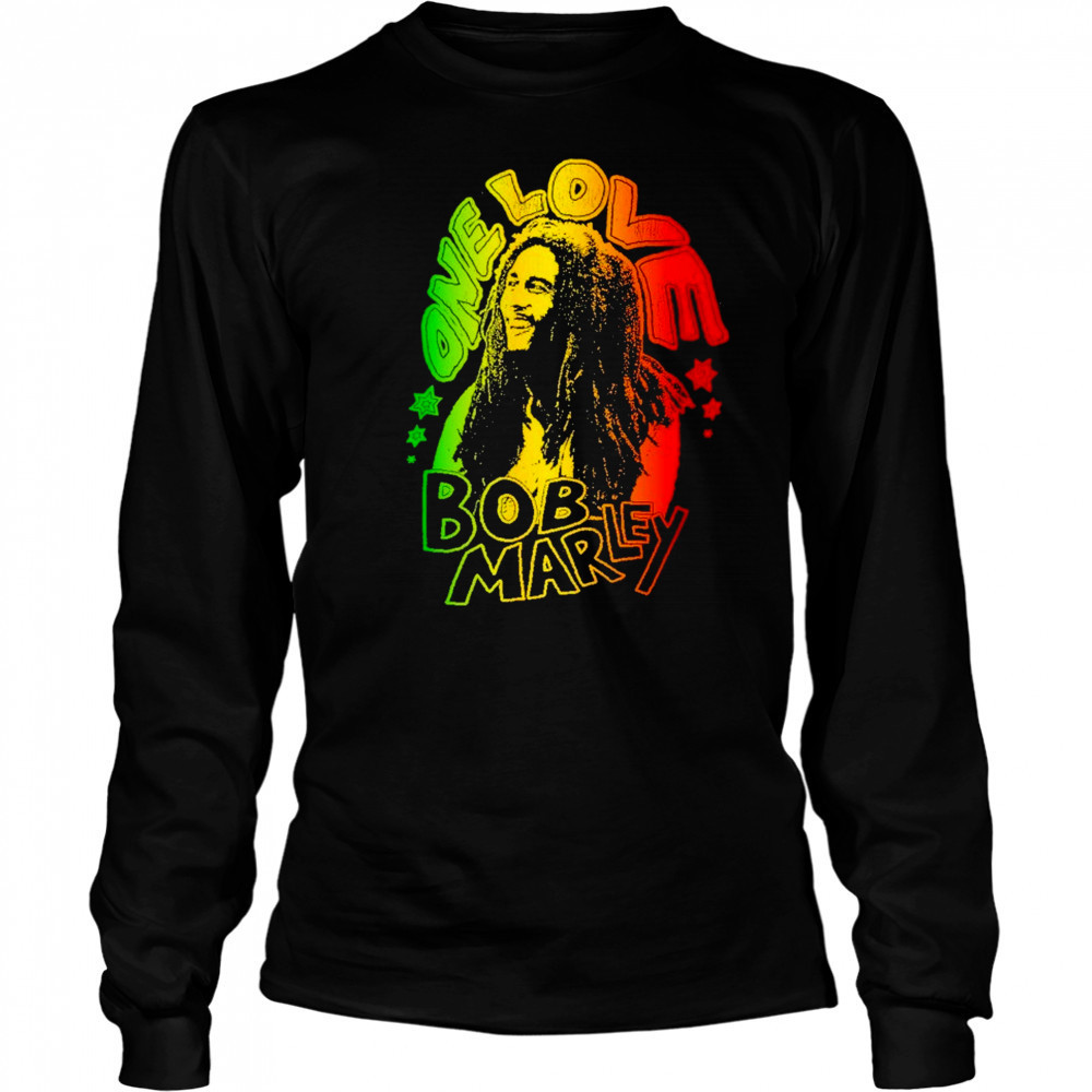 Bob Marley One Love T-shirt Long Sleeved