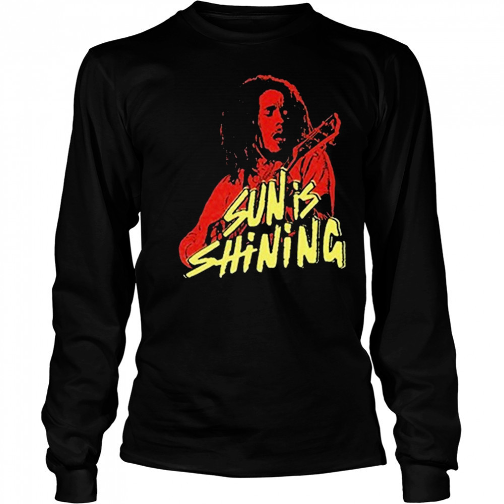 Bob Marley Sunshine T-shirt Long Sleeved