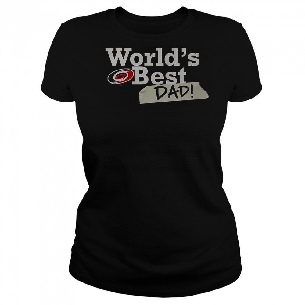 Carolina Hurricanes World’s Best Dad T-Shirt Women's T-shirt