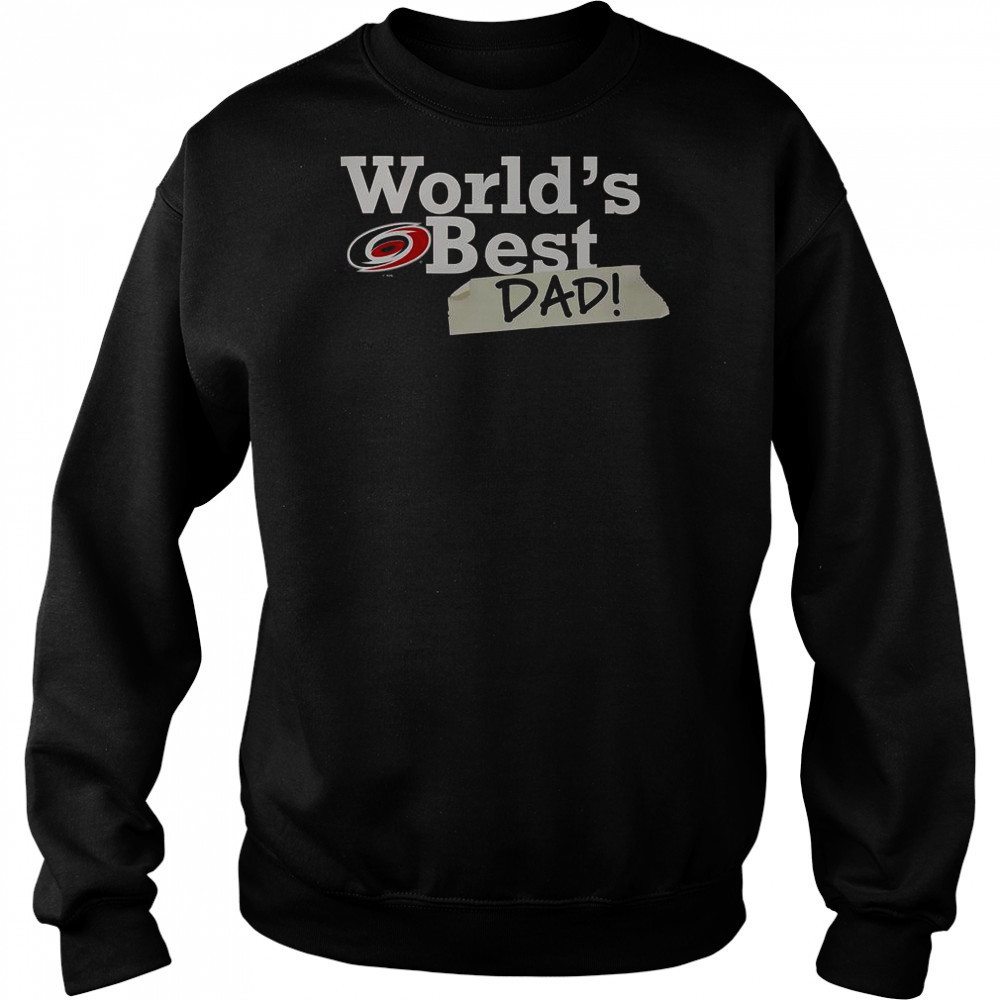 Carolina Hurricanes World’s Best Dad T-Shirt Sweatshirt