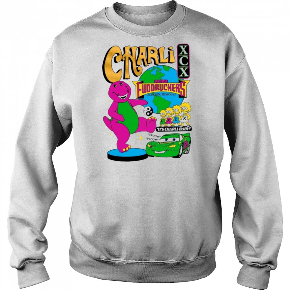 Charli Xcx Live At Fuddruckers Branson Missouri It’s Charli Baby Vroom Vroom Brian Robert Jones T shirts Sweatshirt