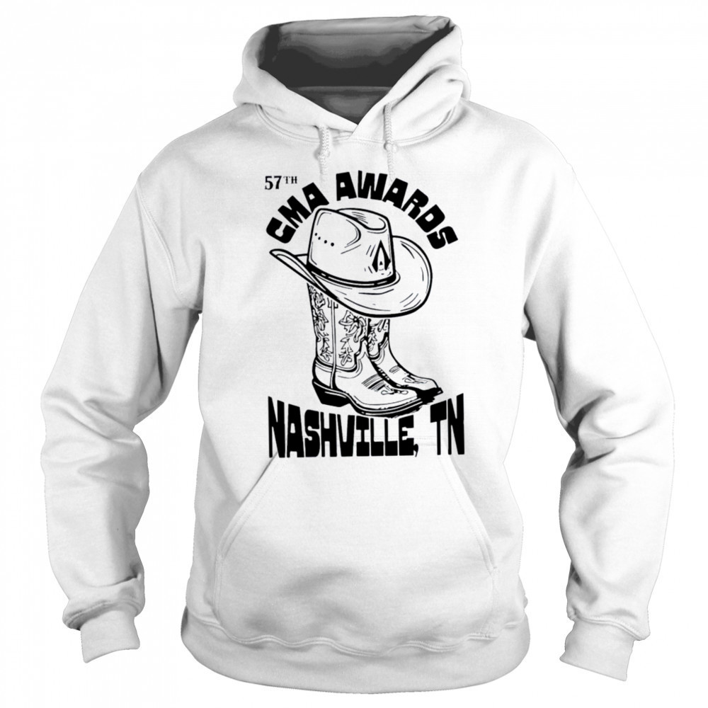 CMA Awards 57th Nashville TN Boots Hat T Shirts Hoodie