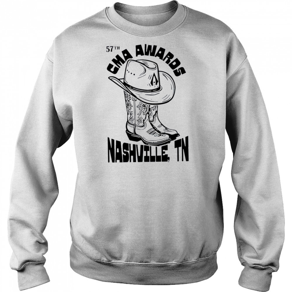 CMA Awards 57th Nashville TN Boots Hat T Shirts Sweatshirt