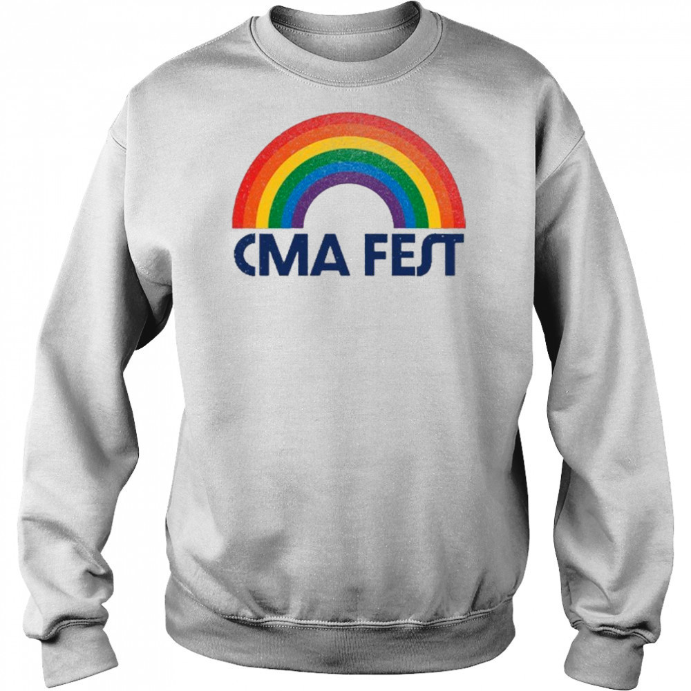 CMA Fest Rainbow T-Shirt Sweatshirt