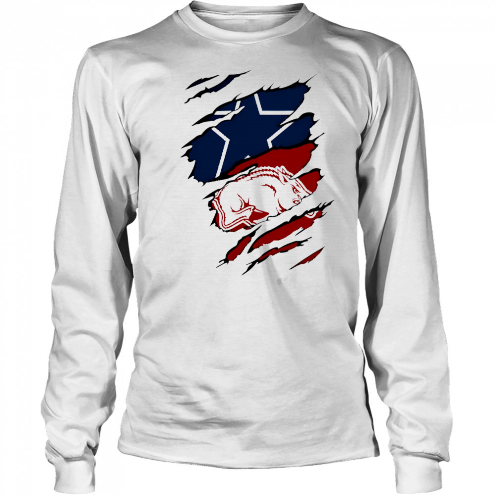 Cowboys Razorbacks Cowboys shirt Long Sleeved