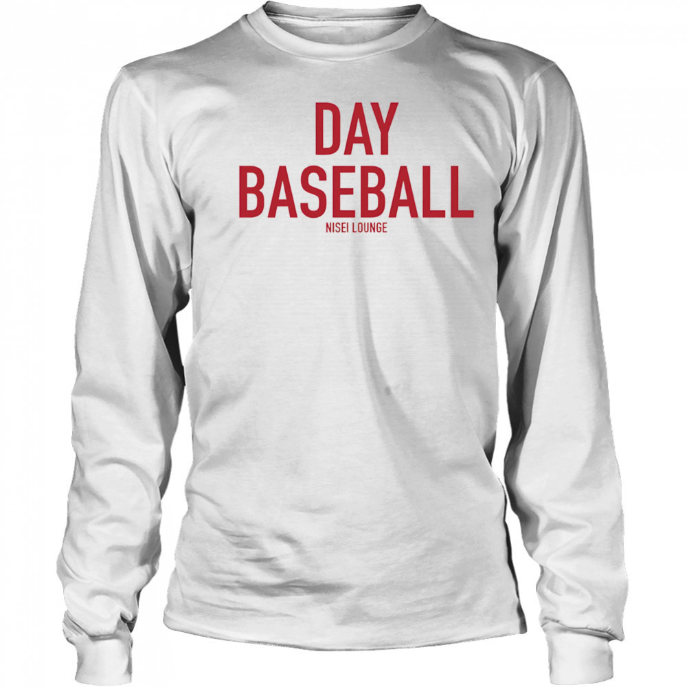 Day Baseball Nisei Lounge shirt Long Sleeved