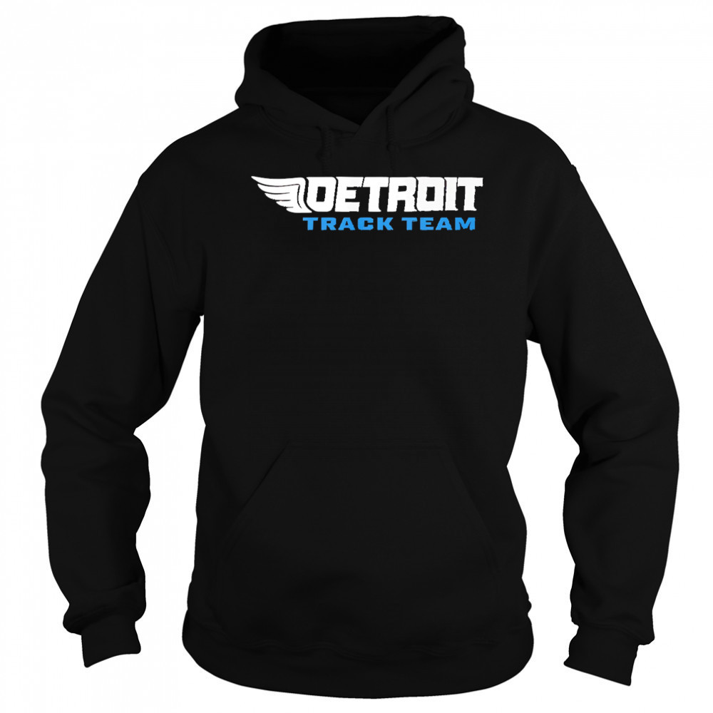 Detroit Track Team hockey shirt Hoodie