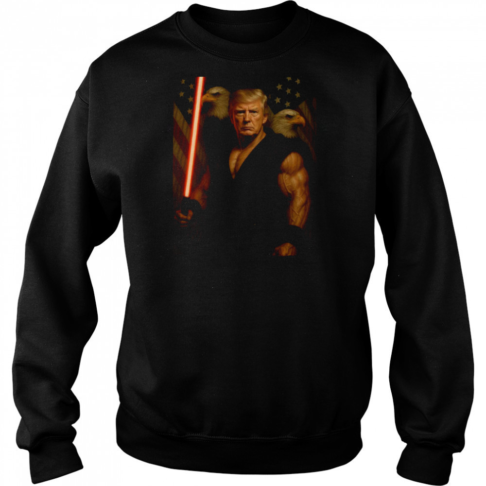 Donald Trump x Star Wars Day May The 4th Be With You Unisex T Shirt Sweatshirt