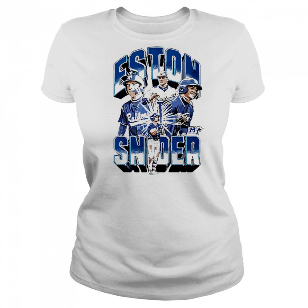 Eston snider mtsu baseball player collage shirt Women's T-shirt