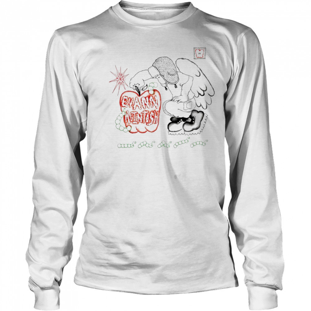 Evann McIntosh Angel Apple T-Shirt Long Sleeved