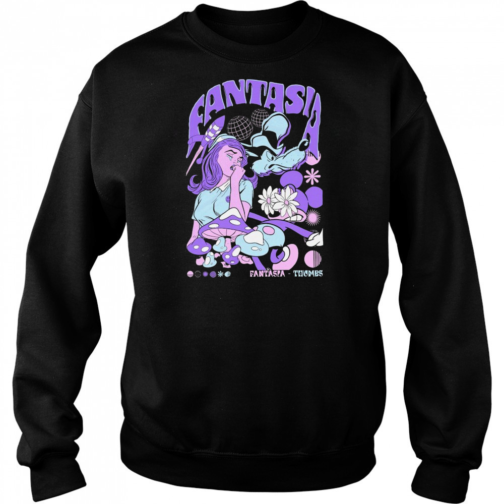 Fantasia Thumbs T-shirt Sweatshirt