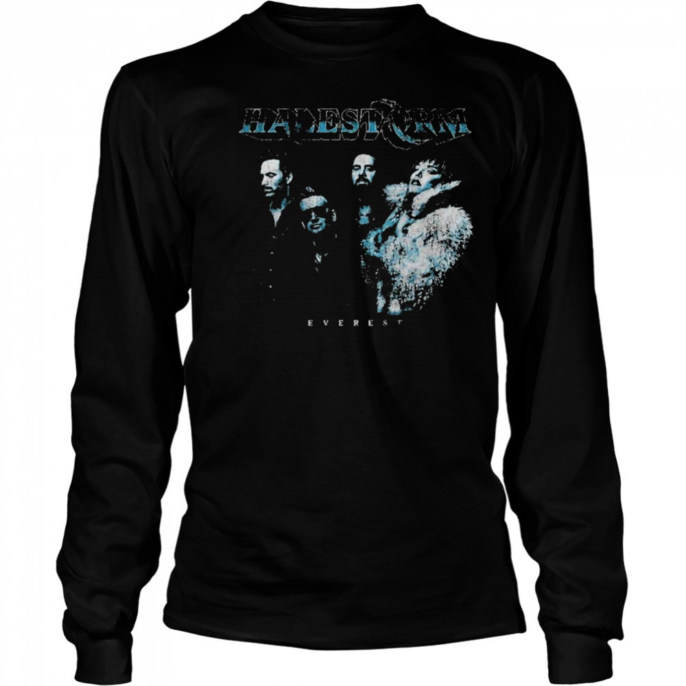 Halestorm Everest Band Photo T-shirt Long Sleeved