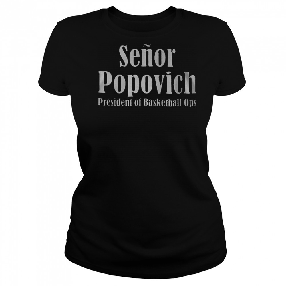 Im No Longer A Coach Im El Jefe – Gregg Popovich 3D T Shirt Women's T-shirt