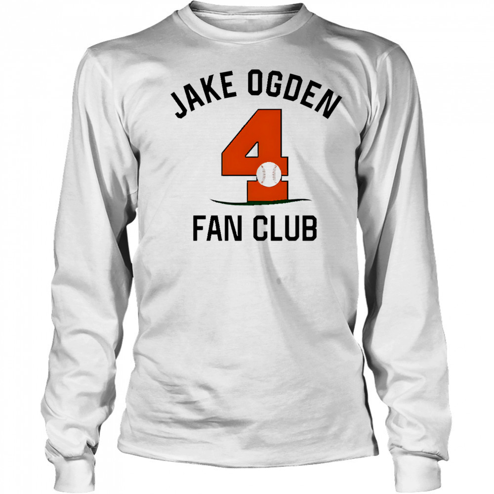 Jake Ogden Fan Club shirt Long Sleeved