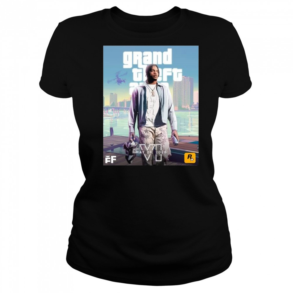 Ja’marr Chase – NFL player on the GTA VI cover May 26 2026 t-shirt Women's T-shirt