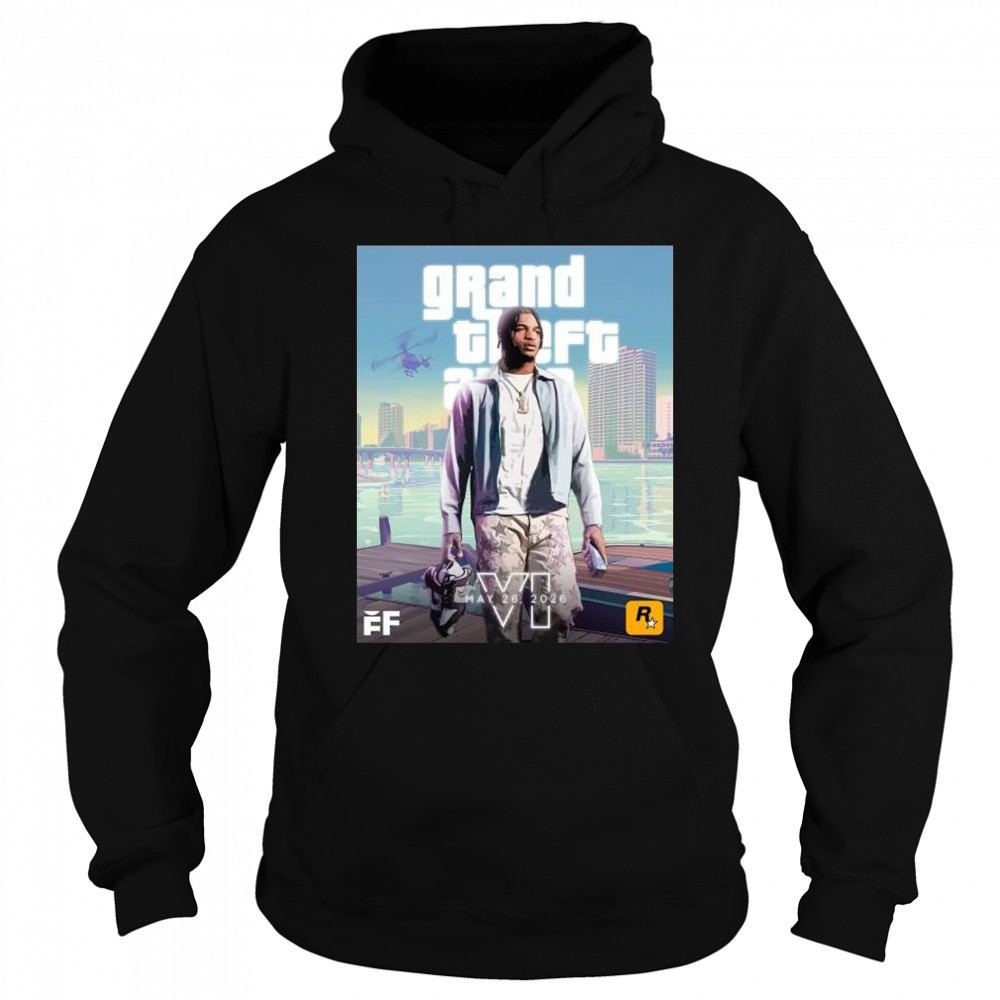 Ja’marr Chase – NFL player on the GTA VI cover May 26 2026 t-shirt Hoodie
