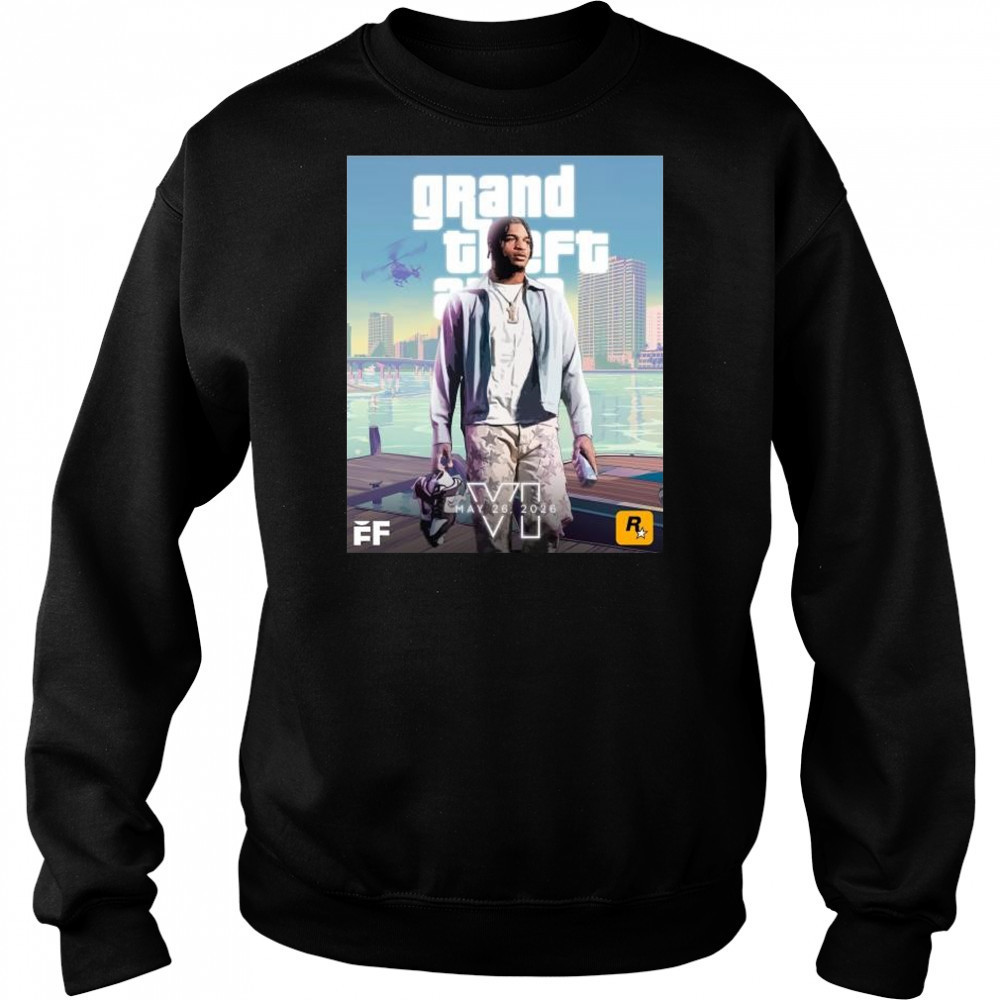 Ja’marr Chase – NFL player on the GTA VI cover May 26 2026 t-shirt Sweatshirt