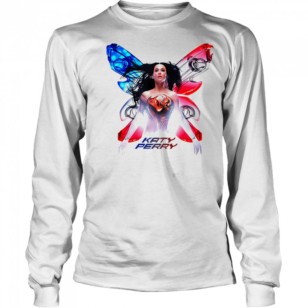 Katy Perry The Lifetimes Tour Butterfly shirt Long Sleeved